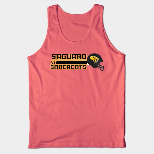 Saguaro Sabercats (Rush Primary - Gold Lined) Tank Top by dhartist